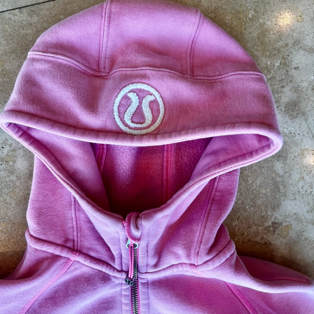 Lululemon Scuba Hoodie Pink Size 4 - Picture 4 of 4